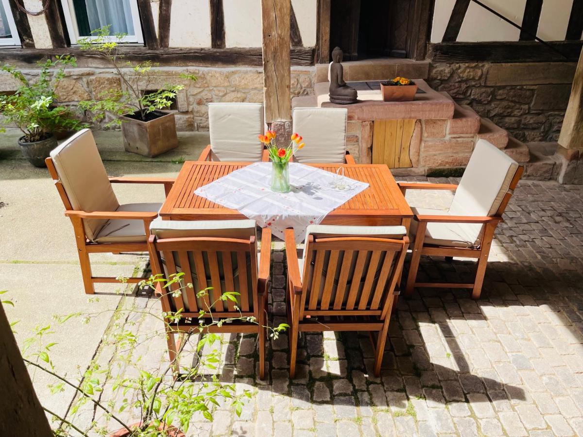 Auszeit - Historisches Ferienhaus In Der Suedpfalz Dierbach المظهر الخارجي الصورة