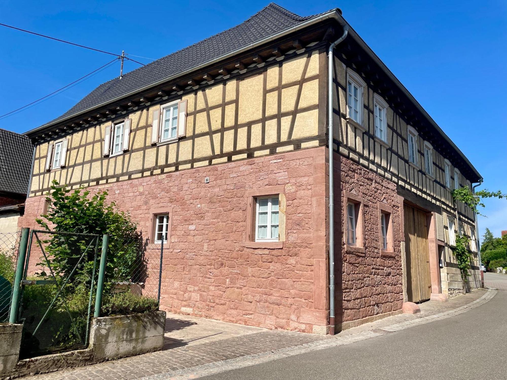 فيلا Dierbachفي Auszeit - Historisches Ferienhaus In Der Sudpfalz المظهر الخارجي الصورة